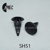 Кліпса обшивки VW Audi Seat Skoda 811863905A