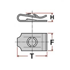 Скоба Саморез Mercedes BMW 51118107874 A0029942945