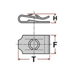 Кронштейн Volkswagen N90419002 під гвинт М4