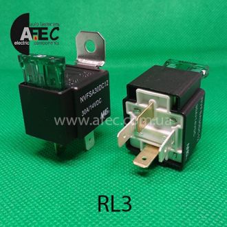 Авто реле 12V 30A 4 контакта с предохранителем NHG nvfs-a30-dc12 Авто реле 12V 30A 4 контакта с предохранителем NHG nvfs-a30-dc12