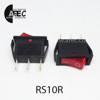 Автомобильный переключатель с подсветкой 35A 12V 3к под отверстие 10*28мм IRS-101-1C красный Автомобильный переключатель с подсветкой 35A 12V 3к под отверстие 10*28мм IRS-101-1C красный