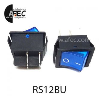 Автомобільний перемикач із підсвічуванням 35A 12V 6к під отвір 22*30мм IRS-201-1C синій Автомобільний перемикач із підсвічуванням 35A 12V 6к під отвір 22*30мм IRS-201-1C синій