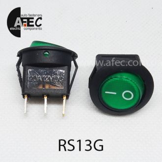 Автомобильный переключатель с подсветкой 20A 12V 3к под отверстие 21мм IRS-101-8C зеленый Автомобильный переключатель с подсветкой 20A 12V 3к под отверстие 21мм IRS-101-8C зеленый