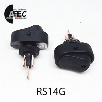 Автомобільний перемикач з підсвічуванням LED 20A 12V 3к під отвір 12мм ASW-20D зелений Автомобільний перемикач з підсвічуванням LED 20A 12V 3к під отвір 12мм ASW-20D зелений