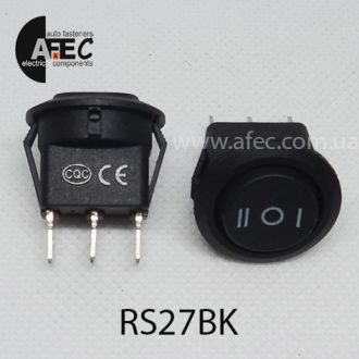 Автомобильный переключатель 35A 12V 3к под отверстие 20мм RS-123-8C черный Автомобильный переключатель 35A 12V 3к под отверстие 20мм RS-123-8C черный