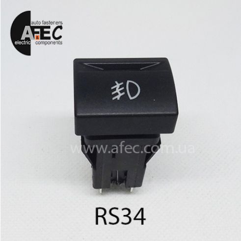 Автомобильная кнопка противотуманных фар с подсветкой 12V 5к 759.3710-01.01 ВАЗ 2170 Автомобильная кнопка противотуманных фар с подсветкой 12V 5к 759.3710-01.01 ВАЗ 2170