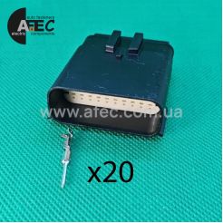 Разъем 20к 3482-2001 33482-2101 WPT-890 7U2Z-14S411-HA