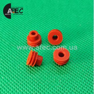 Уплотнитель для разъемов красный d9.1mm Уплотнитель для разъемов красный d9.1mm