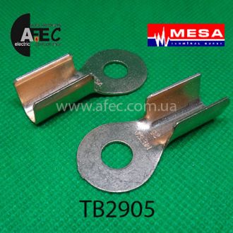 Клема мідна кільцева d8,5 мм під кабель 16-25 мм "MESA"