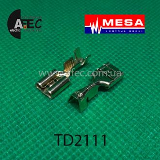 Клемма гнездовая (мама) серии 6,3мм под кабель 1-2,5мм2 "MESA" Клемма гнездовая (мама) серии 6,3мм под кабель 1-2,5мм2 "MESA"