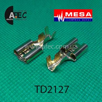 Клемма гнездовая (мама) серии 9,5мм под кабель 4-6мм2 "MESA" Клемма гнездовая (мама) серии 9,5мм под кабель 4-6мм2 "MESA"