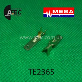 Клема штирова (тато) серії 4.8мм під кабель 0.5-1.5мм Клема штирова (тато) серії 4.8мм під кабель 0.5-1.5мм