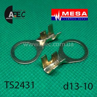 Клемма кольцевая d13мм под кабель 4-8мм Клемма кольцевая d13мм под кабель 4-8мм