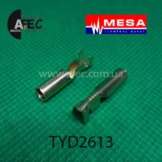 Клема гніздова (мама) d4мм під кабель 1-2.5мм Клема гніздова (мама) d4мм під кабель 1-2.5мм