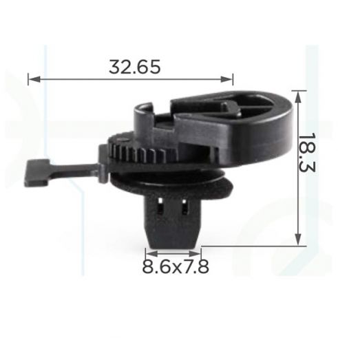 Клипса Mitsubishi MB814151 Клипса Mitsubishi MB814151
