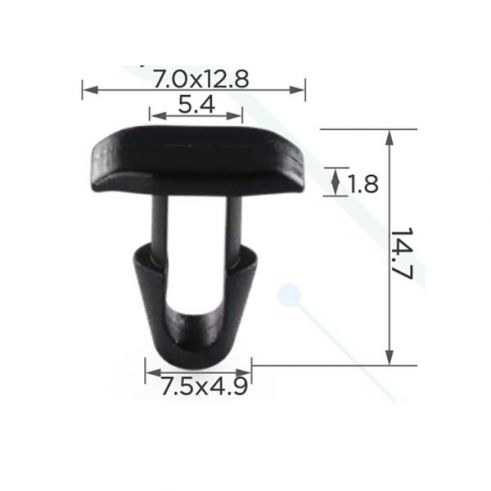 Кліпса Toyota 9046708101 Кліпса Toyota 9046708101