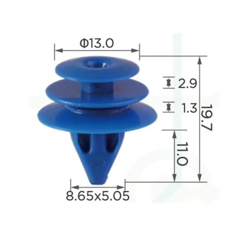Кліпса Nissan 0155305161 Кліпса Nissan 0155305161