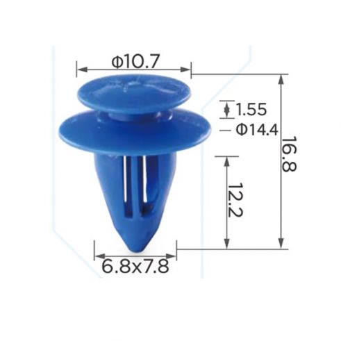 Клипса молдинга двери Mitsubishi MR478678 Клипса молдинга двери Mitsubishi MR478678