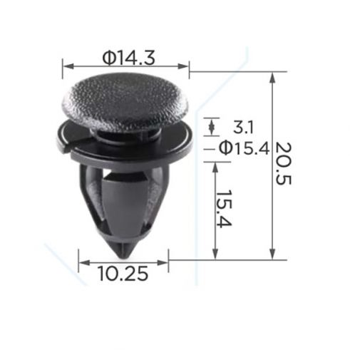 Клипса Renault GM Nissan Opel 7703077434