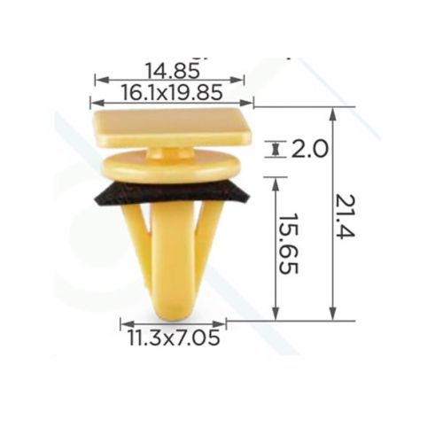 Кліпса Hyundai KIA 877564A000 Кліпса Hyundai KIA 877564A000