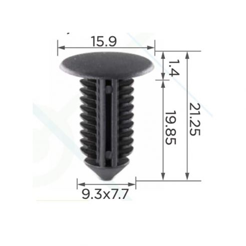 Клипса Renault 7703077153 7703077356 Peugeot