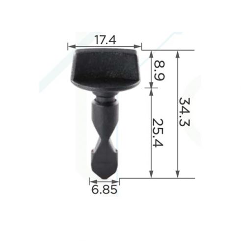 Кліпса Volkswagen 6Q0807643