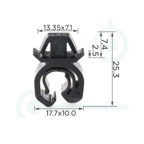 Клипса упора капота Opel GM 1180216 90246867 Клипса упора капота Opel GM 1180216 90246867