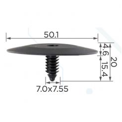 Кліпса капота GM 3078511 3977775