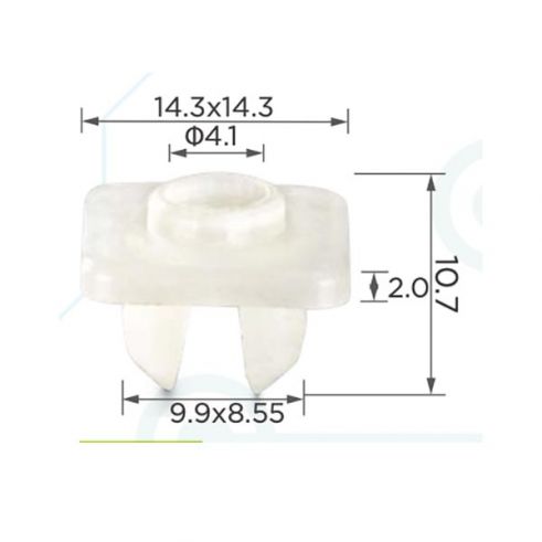Клипса под саморез Toyota Lexus 9018906128 Клипса под саморез Toyota Lexus 9018906128