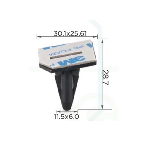Кліпса скла з клейкою основою Toyota Lexus 6482726030 Кліпса скла з клейкою основою Toyota Lexus 6482726030
