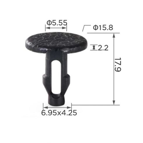 Клипса Honda Acura 90667671013ZA Mitsubishi  MC440901 Nissan Infiniti 62660486001