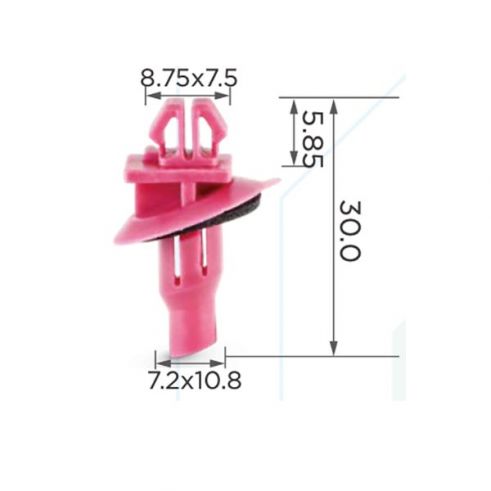 Кліпса Lexus Toyota 7588160010
