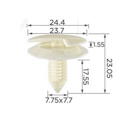 Клипса GM Chrysler VW AMC Opel 20480475