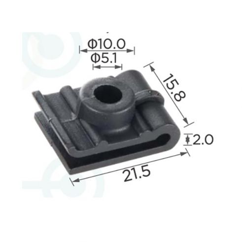 Скоба пластиковая Mitsubishi MB481588R MR215512