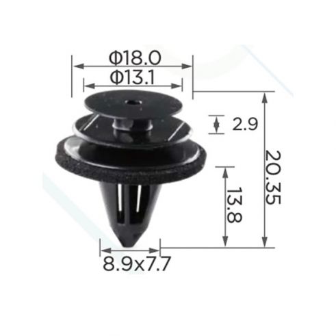 Клипса Nissan Infiniti 84953AU100 80999VE000 Клипса Nissan Infiniti 84953AU100 80999VE000