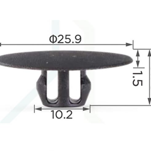 Клипса капота Mitsubishi MU481187