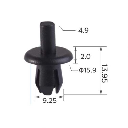 Клипса Volkswagen GM Peugeot 16186729901C,N0385491,N0385494,1618672999,N90112201,N90112202,N91018901,90087290,697334 Клипса Volkswagen GM Peugeot 16186729901C,N0385491,N0385494,1618672999,N90112201,N90112202,N91018901,90087290,697334