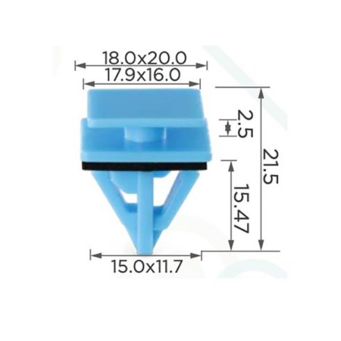 Клипса Hyundai 877583L000 Клипса Hyundai 877583L000