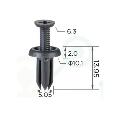 Клипса Toyota 9046705090B1 9046705090
