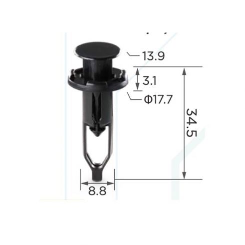 Клипса Toyota 5216120010 Клипса Toyota 5216120010