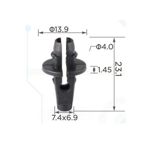 Клипса Mercedes A0009886625