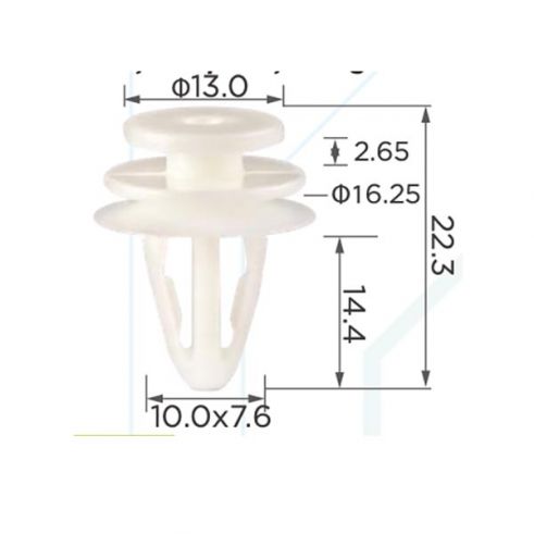 Клипса GM 11562585 11569810 330151056 11569810 Клипса GM 11562585 11569810 330151056 11569810