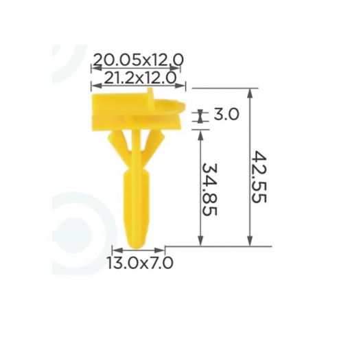 Кліпса GM 11589244 33031124 11569973 Кліпса GM 11589244 33031124 11569973