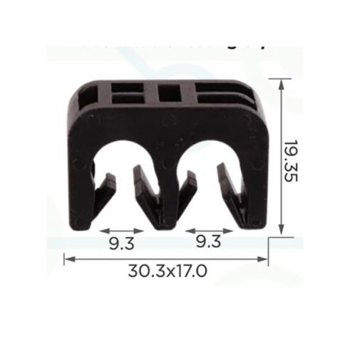 Клипса трубок Toyota 1104J100164 90464N0001 Клипса трубок Toyota 1104J100164 90464N0001