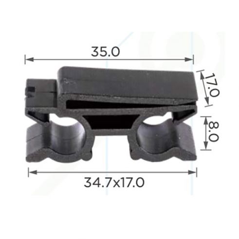 Кліпса трубок Toyota 1104J100124