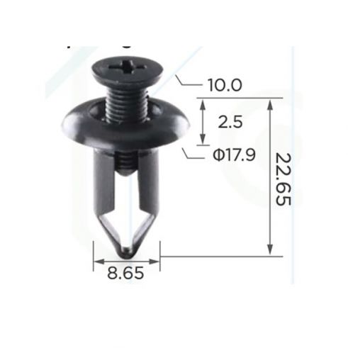 Клипса Nissan Infiniti 6384840Y00 Клипса Nissan Infiniti 6384840Y00