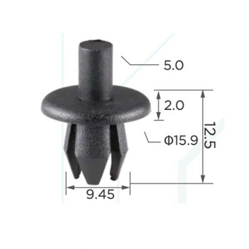 Клипса GM Opel 90138810FF 1017190245 13350726 94530507