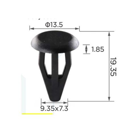 Клипса Audi Seat Skoda VW 80186729901C 801867299041