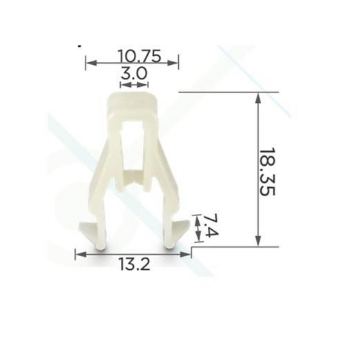 Клипса Honda Mitsubishi MQ907568