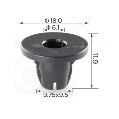 Кліпса Toyota 4133J100032 Кліпса Toyota 4133J100032